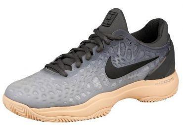 Тенісні кросівки жіночі Nike WMNS Air Zoom Cage 3 HC dark grey/black/orange quartz/wolf grey Тенісні кросівки жіночі Nike WMNS Air Zoom Cage 3 HC dark grey/black/orange quartz/wolf grey