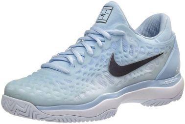 Тенісні кросівки жіночі Nike WMNS Air Zoom Cage 3 hydrogen blue/metallic dark grey Тенісні кросівки жіночі Nike WMNS Air Zoom Cage 3 hydrogen blue/metallic dark grey