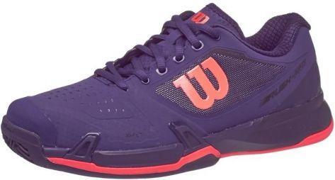 Тенісні кросівки жіночі Wilson Rush Pro 2.5 ГРУНТ astral aura/evening blue/fiery coral Тенісні кросівки жіночі Wilson Rush Pro 2.5 ГРУНТ astral aura/evening blue/fiery coral