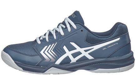 Тенісні кросівки чоловічі Asics Gel-Dedicate 5 ГРУНТ Blue/Silver/White Тенісні кросівки чоловічі Asics Gel-Dedicate 5 ГРУНТ Blue/Silver/White