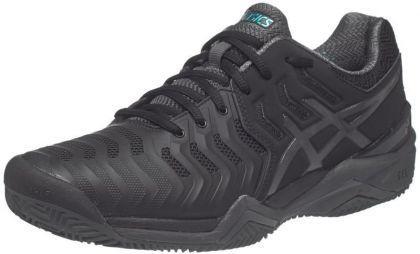 Тенісні кросівки чоловічі Asics Gel-Resolution 7 ГРУНТ black/dark grey/lapis Тенісні кросівки чоловічі Asics Gel-Resolution 7 ГРУНТ black/dark grey/lapis