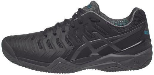 Тенісні кросівки чоловічі Asics Gel-Resolution 7 ГРУНТ black/dark grey/lapis Тенісні кросівки чоловічі Asics Gel-Resolution 7 ГРУНТ black/dark grey/lapis