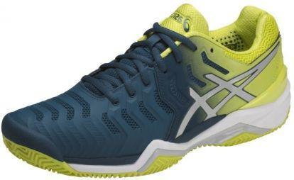 Тенісні кросівки чоловічі Asics Gel-Resolution 7 ГРУНТ ink blue/sulphur spring/white Тенісні кросівки чоловічі Asics Gel-Resolution 7 ГРУНТ ink blue/sulphur spring/white