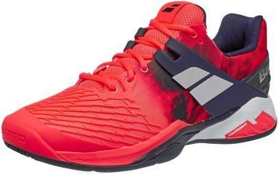 Тенісні кросівки чоловічі Babolat Propulse Fury ГРУНТ fluo red Тенісні кросівки чоловічі Babolat Propulse Fury ГРУНТ fluo red