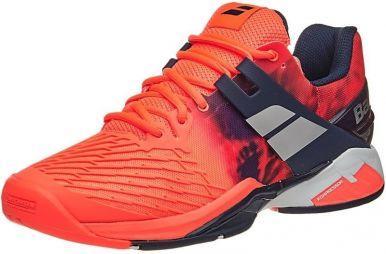 Тенісні кросівки чоловічі Babolat Propulse Fury All Court fluo red Тенісні кросівки чоловічі Babolat Propulse Fury All Court fluo red