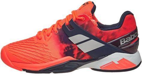 Тенісні кросівки чоловічі Babolat Propulse Fury All Court fluo red Тенісні кросівки чоловічі Babolat Propulse Fury All Court fluo red