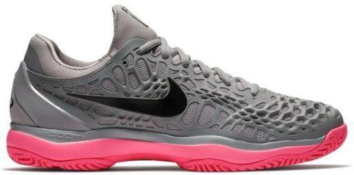 Тенісні кросівки чоловічі Nike Air Zoom Cage 3 HC atmosphere grey/black Тенісні кросівки чоловічі Nike Air Zoom Cage 3 HC atmosphere grey/black