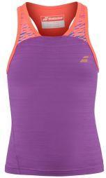 Тенісна майка дитяча Babolat Performance Racerback Girl bright lavender