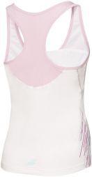 Тенісна майка дитяча Babolat Tank Raceback Performance Girl white