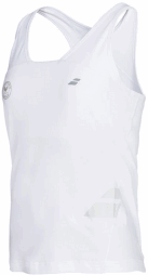Тенісна майка дитяча Babolat Wimbledon Performance Racerback Girl white