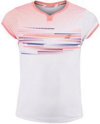 Тенісна футболка дитяча Babolat Performance Cap Sleeves Top Girl white
