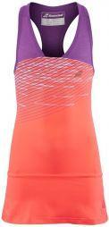 Тенісне плаття дитяче Babolat Performance Racerback Dress Girl fluo strike