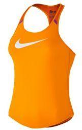 Тенісна майка дитяча Nike Flow Tank YTH Vivid Orange/Safety Orange & White Тенісна майка дитяча Nike Flow Tank YTH Vivid Orange/Safety Orange & White