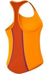 Тенісна майка дитяча Nike Flow Tank YTH Vivid Orange/Safety Orange & White Тенісна майка дитяча Nike Flow Tank YTH Vivid Orange/Safety Orange & White