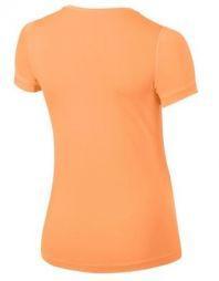 Тенісна футболка дитяча Nike Girls Pro Top Cream/Ember Glow Тенісна футболка дитяча Nike Girls Pro Top Cream/Ember Glow
