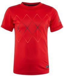 Тенісна футболка дитяча Adidas Barricade Tee scarlet Тенісна футболка дитяча Adidas Barricade Tee scarlet