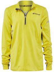 Кофта детская Babolat 1/2 Zip Core Boy aero yellow Кофта детская Babolat 1/2 Zip Core Boy aero yellow