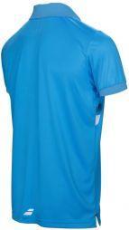 Тенісна футболка дитяча Babolat Core Club Polo Boy drive blue поло Тенісна футболка дитяча Babolat Core Club Polo Boy drive blue поло