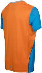 Теннисная футболка детская Babolat Performance Crew Neck Tee Boy drive blue