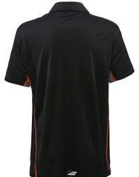 Теннисная футболка детская Babolat Polo Performance Boy black поло