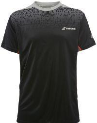 Теннисная футболка детская Babolat T-Shirt Crew Neck Performance Boy black