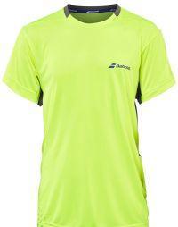 Теннисная футболка детская Babolat T-Shirt Crew Neck Performance Boy yellow