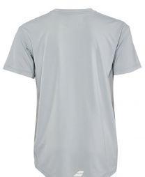 Теннисная футболка детская Babolat T-Shirt Flag Core Boy grey
