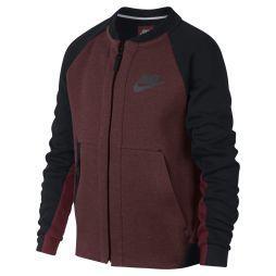 Куртка дитяча Nike Sportswear Tech Fleece Bomber Dark Team Red/Heather/Team Red/Anthracite Куртка дитяча Nike Sportswear Tech Fleece Bomber Dark Team Red/Heather/Team Red/Anthracite