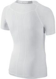 Тенісна термофутболка дитяча Nike Cool Comp SS YTH white/matte silver/black Тенісна термофутболка дитяча Nike Cool Comp SS YTH white/matte silver/black