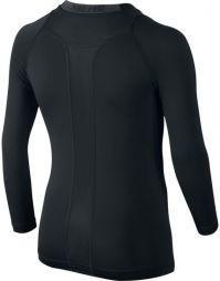 Тенісна футболка детская Nike Boys Pro Compression Top black/anthracite/black термо Тенісна футболка детская Nike Boys Pro Compression Top black/anthracite/black термо