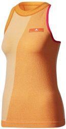 Тенісна майка жіноча Adidas by Stella McCartney Barricade Tank white/radiant orange/shock pink