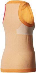Тенісна майка жіноча Adidas by Stella McCartney Barricade Tank white/radiant orange/shock pink