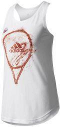 Тенісна майка жіноча Adidas RG W white