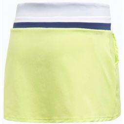 Тенісна спідничка жіноча Adidas Club Skirt semi frozen yellow