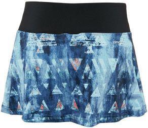 Тенісна спідничка жіноча Adidas Essex TR Skirt mystery blue/glow orange