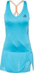 Тенісне плаття жіноче Adidas Melbourne Line Dress samba blue/mystery blue