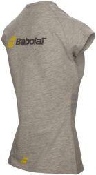 Тенісна футболка жіноча Babolat Core Tee Women grey