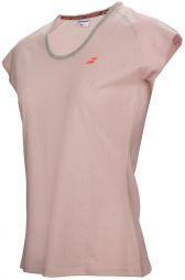 Тенісна футболка жіноча Babolat Core Tee Women light pink