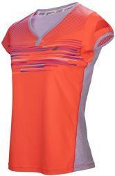 Тенісна футболка жіноча Babolat Performance Cap Sleeve Top Women fluo strike
