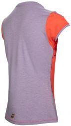 Тенісна футболка жіноча Babolat Performance Cap Sleeve Top Women fluo strike