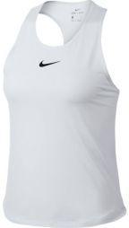 Тенісна майка жіноча Nike Court Dry Slam Tank white/black