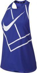 Тенісна майка жіноча Nike Court Tank Baseline paramount blue/paramount blue/white