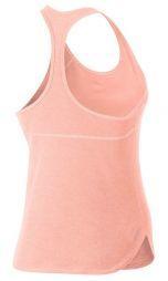 Тенісна майка жіноча Nike Dry Tank Slam sunset tint/white