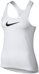 Тенісна майка жіноча Nike Pro Cool Tank white/black