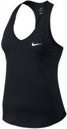 Тенісна майка жіноча Nike Pure Tank black/white