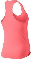Тенісна майка жіноча Nike Pure Tank lava glow