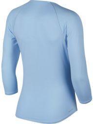 Тенісна футболка жіноча Nike Court Pure Top 3-4 hydrogen blue/white