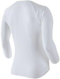 Тенісна футболка жіноча Nike Court Pure Top 3-4 white/black/black