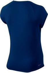 Тенісна футболка жіноча Nike Court W Pure Top blue jay/white
