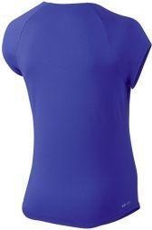 Тенісна футболка жіноча Nike Court W Pure Top paramount blue/white